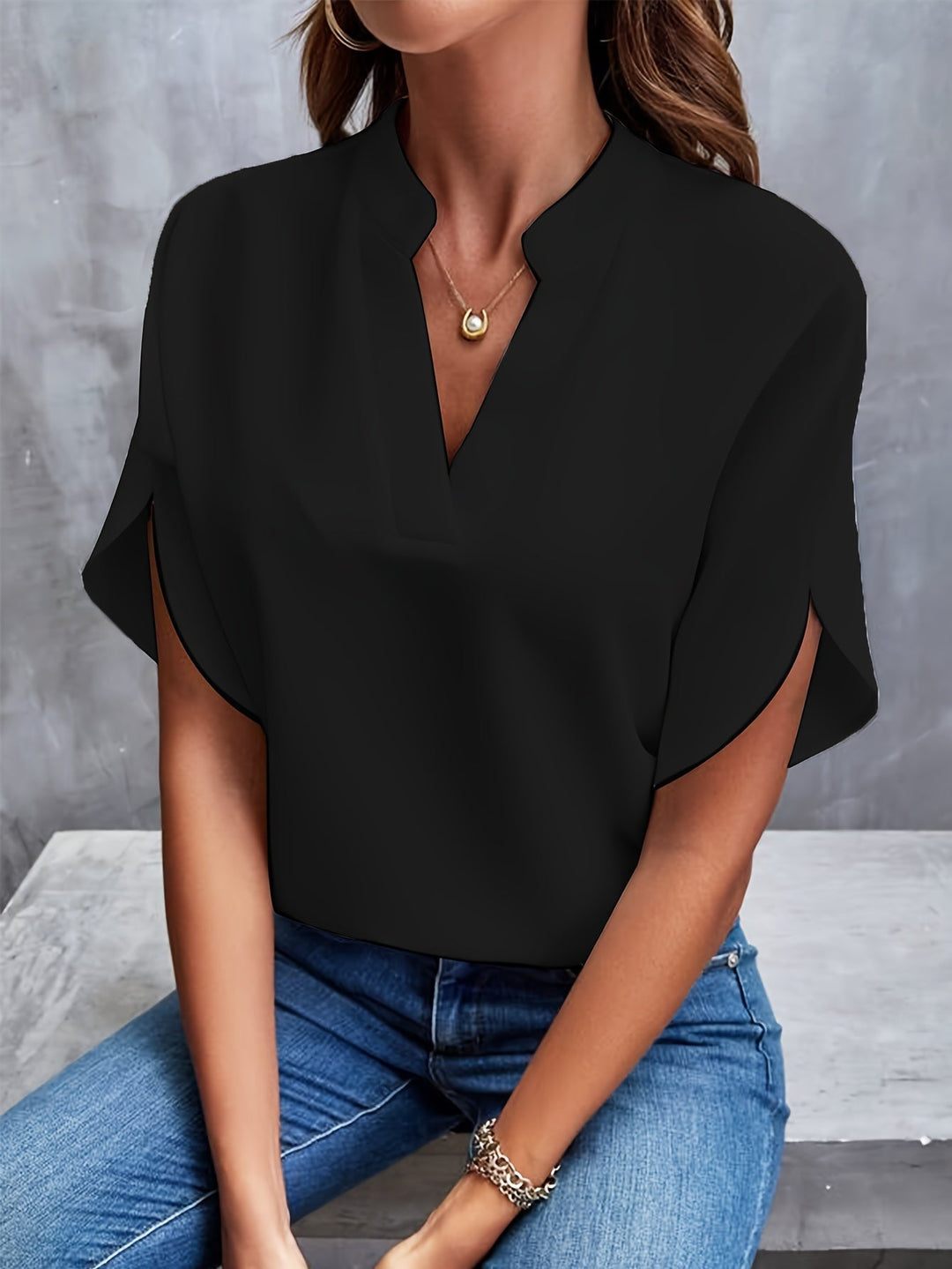 Aurélien | Beth Flared Sleeve Blouse