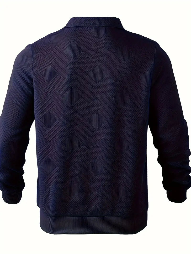 Aurélien™ | Men's Sweater with Geometric Pattern