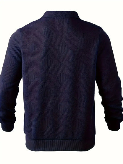 Aurélien™ | Men's Sweater with Geometric Pattern