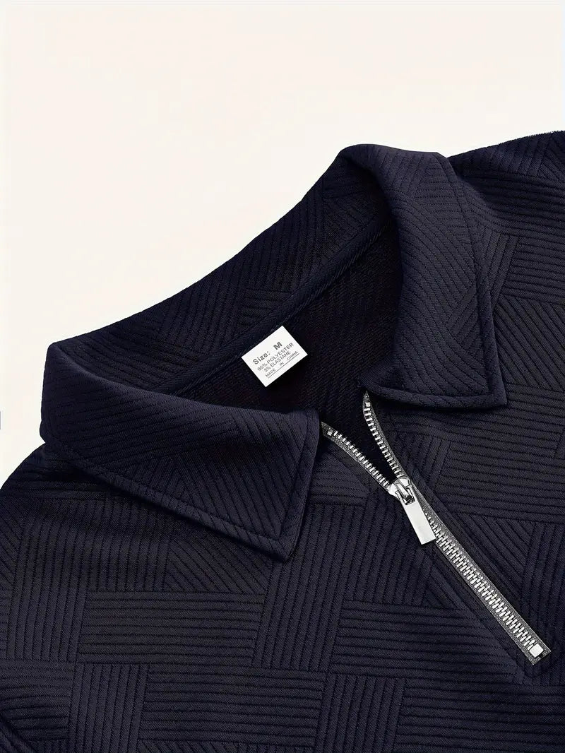 Aurélien™ | Men's Sweater with Geometric Pattern