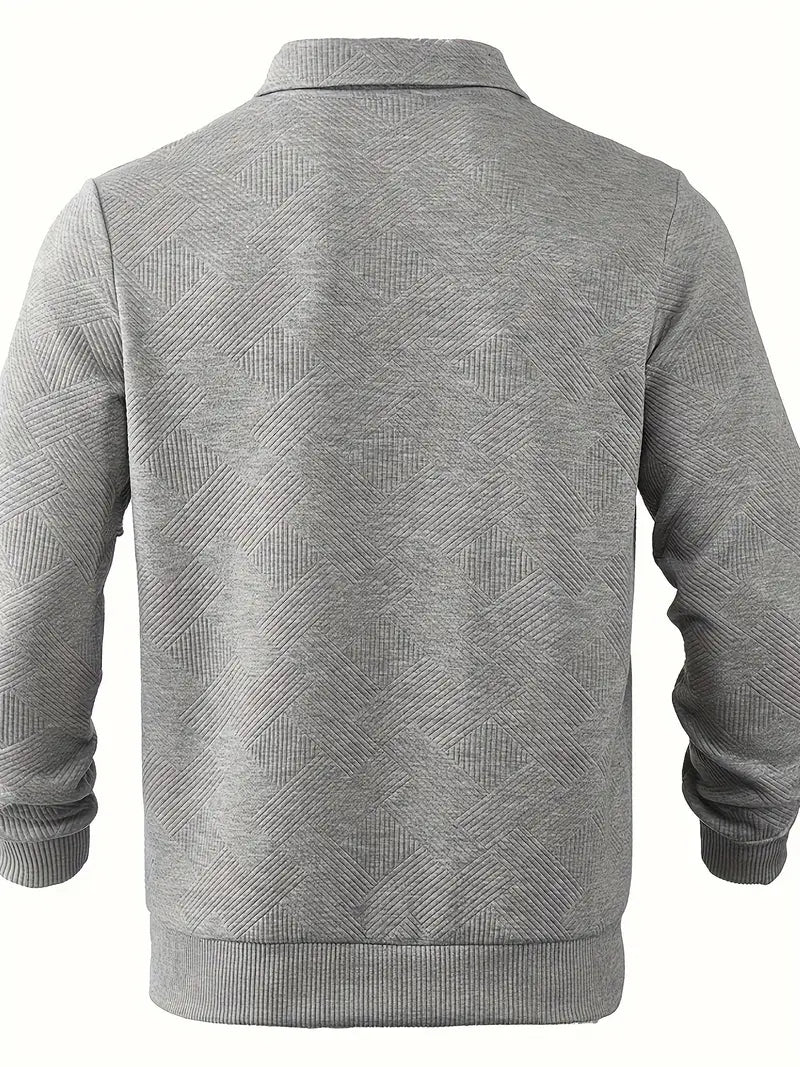 Aurélien™ | Men's Sweater with Geometric Pattern
