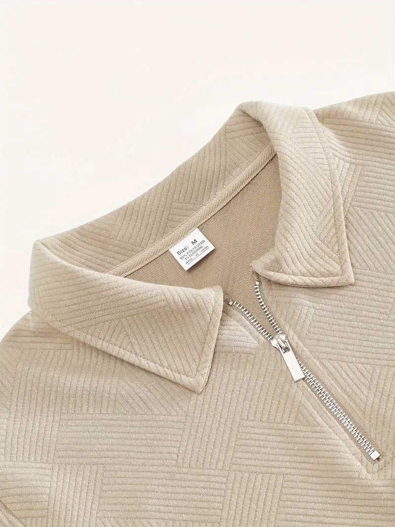 Aurélien™ | Men's Sweater with Geometric Pattern