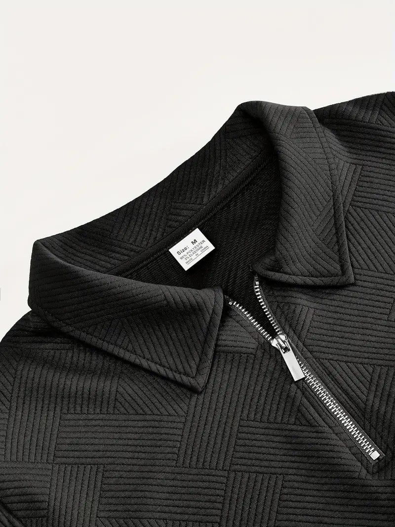 Aurélien™ | Men's Sweater with Geometric Pattern