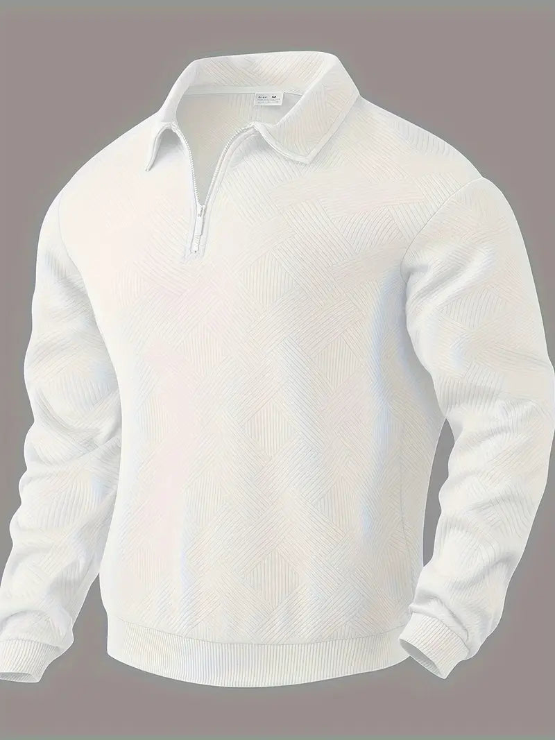 Aurélien™ | Men's Sweater with Geometric Pattern