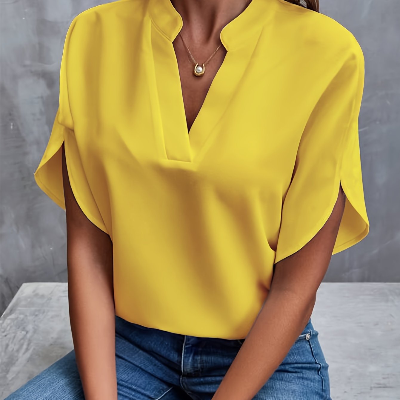 Aurélien | Beth Flared Sleeve Blouse