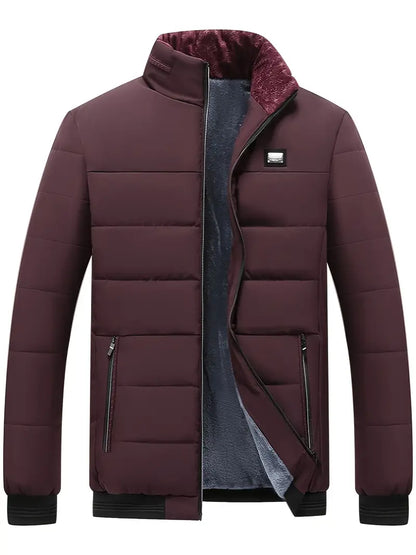 Quilted Men's Jacket Casual