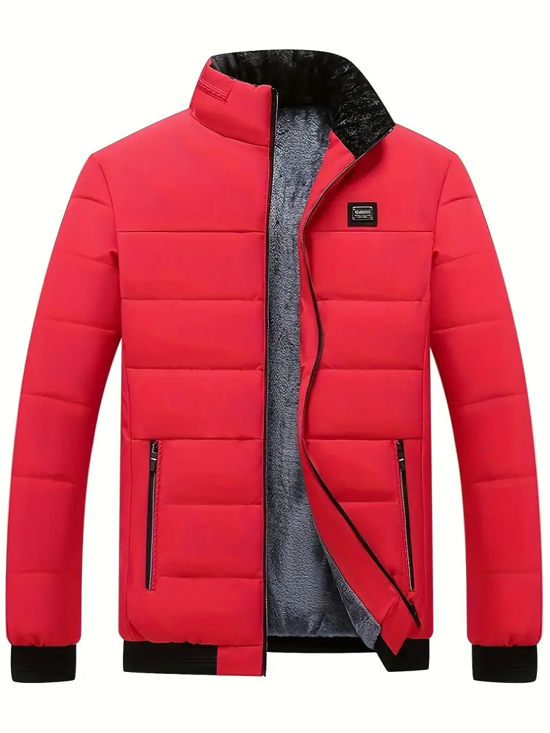 Quilted Men's Jacket Casual