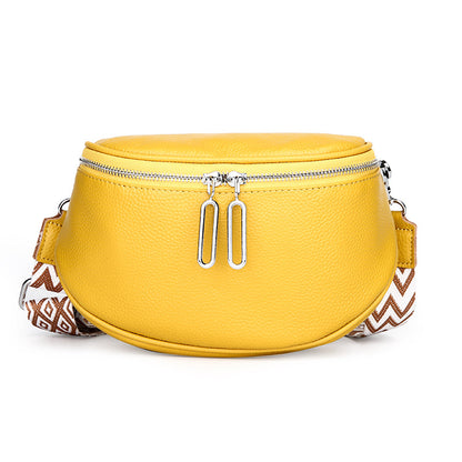 Aurélien | Rosy Leather Crossbody Bag