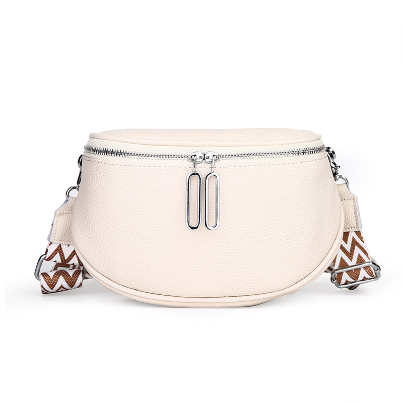 Aurélien | Rosy Leather Crossbody Bag