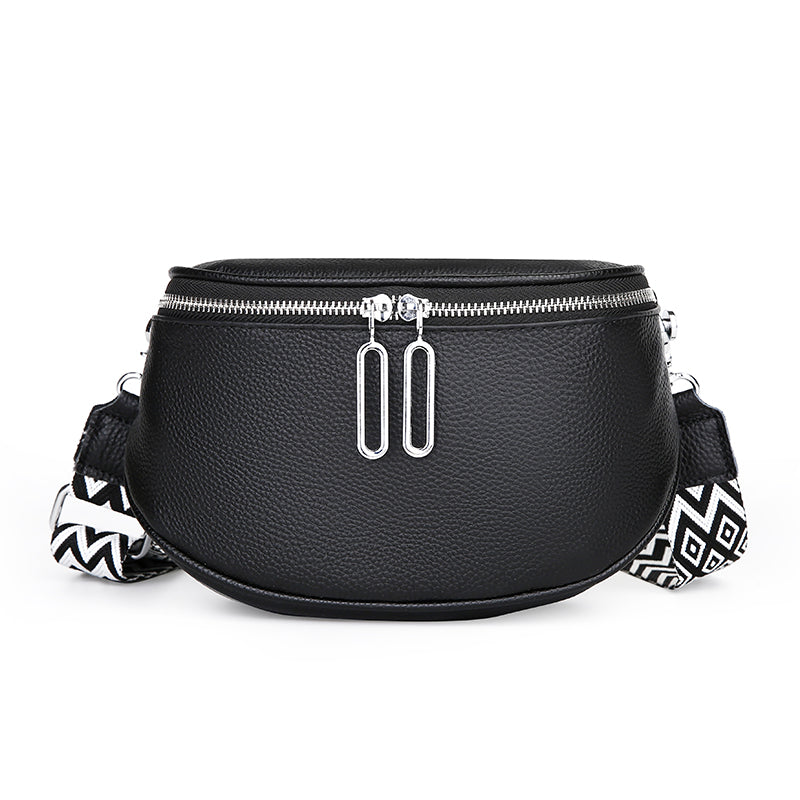 Aurélien | Rosy Leather Crossbody Bag