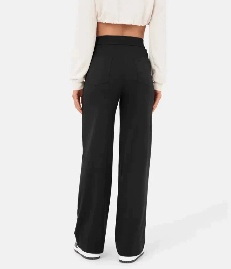 Aurélien | Stylish High-Waisted Trousers with Elastic