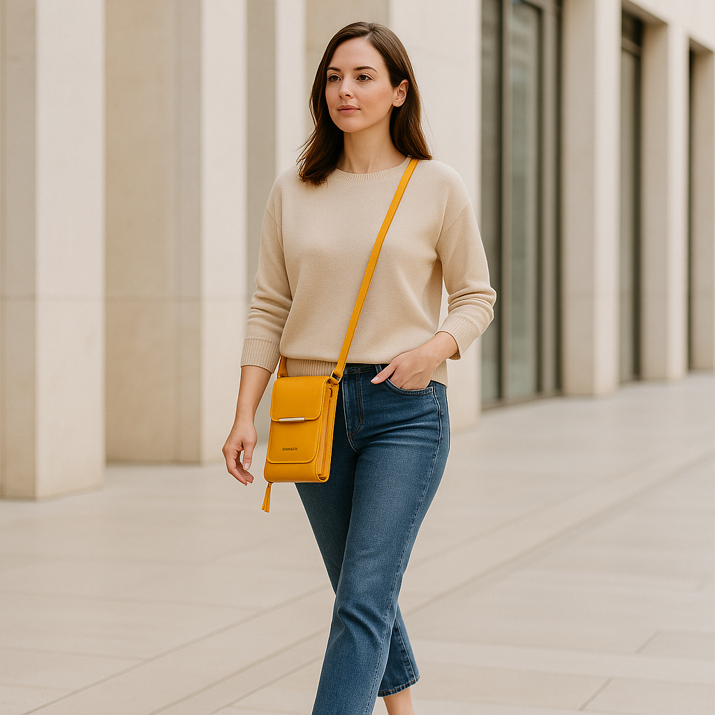 Aurélien™ • The Premium Crossbody Bag with Touchscreen