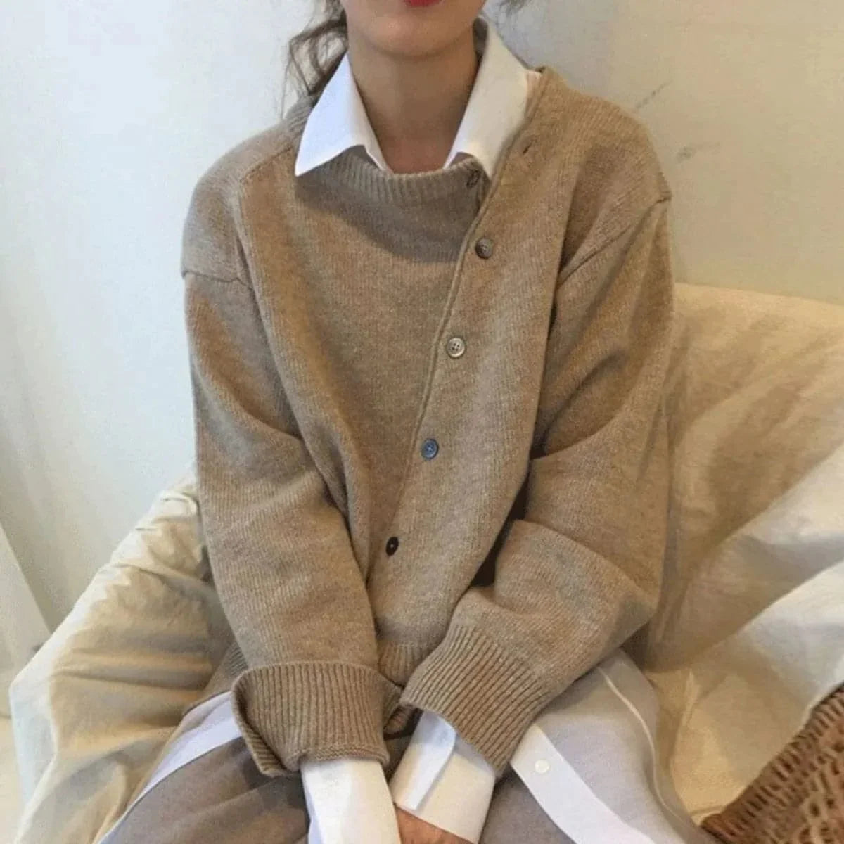 Aurélien | Comfortable Cashmere Jumper - Luna