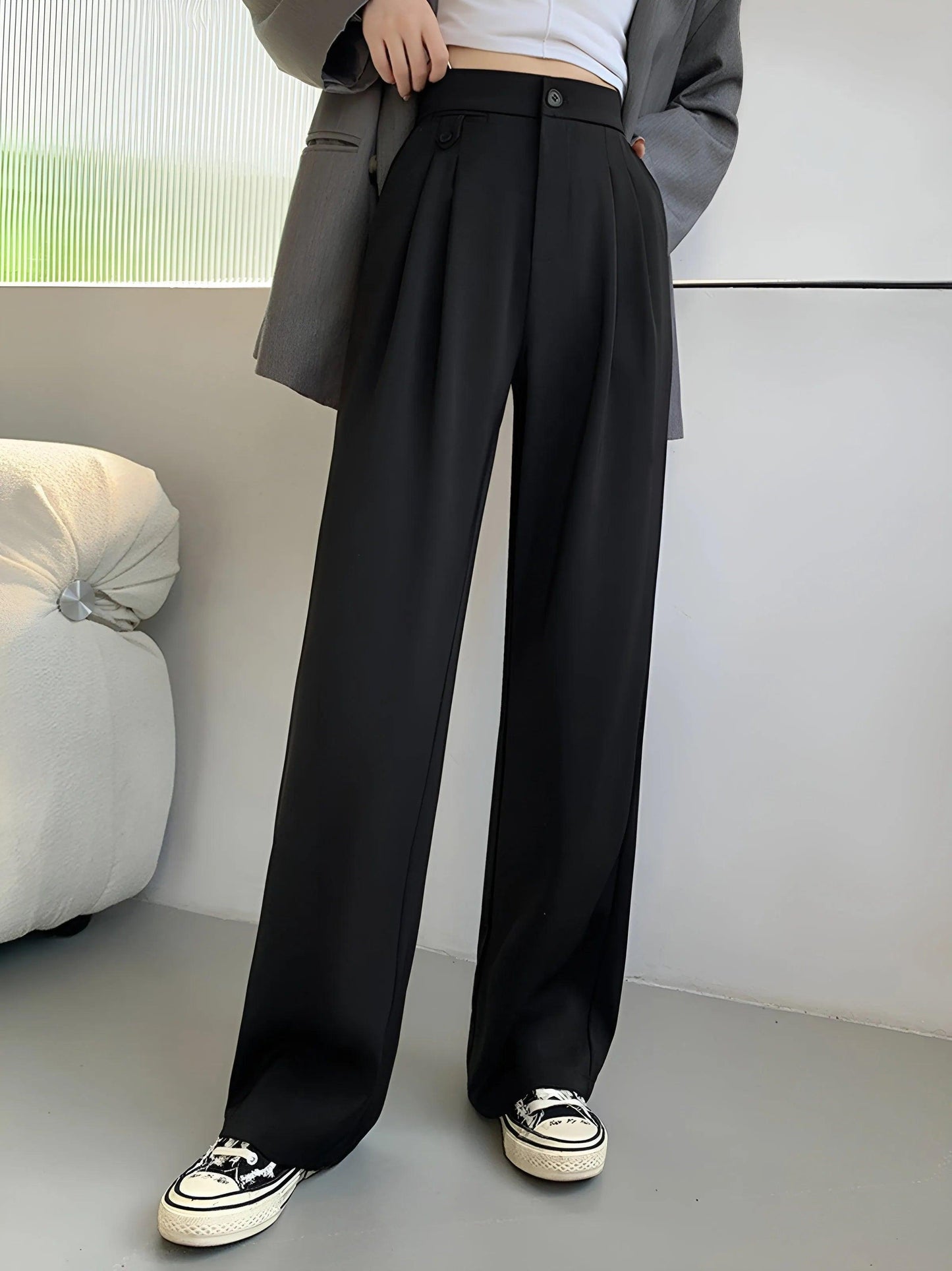 Aurélien | Fancy Wide-Leg Trousers